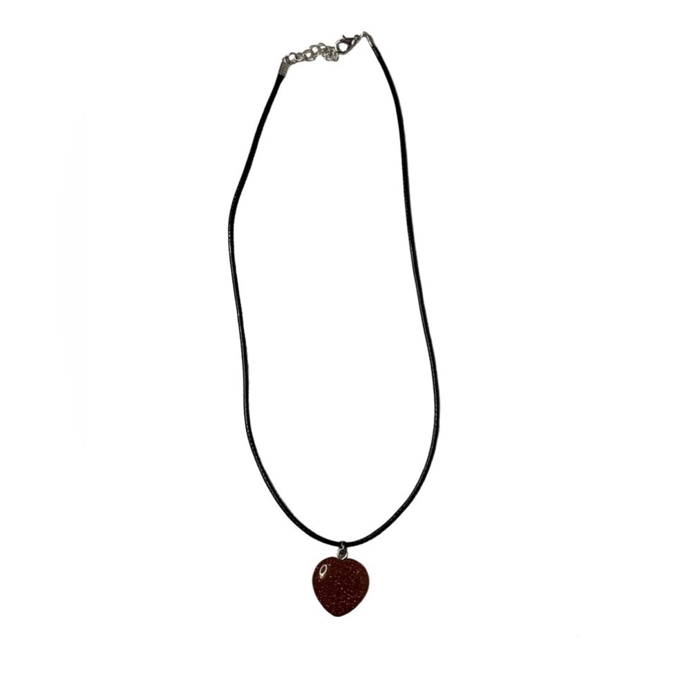 Crystal heart necklace - Picture 3 of 6